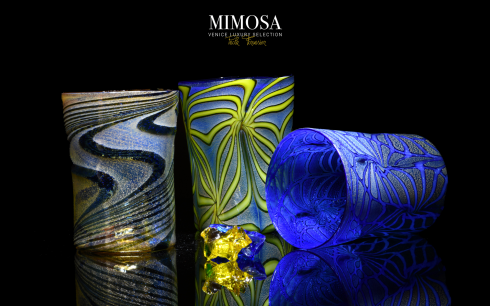 Bicchieri Giallo Blu