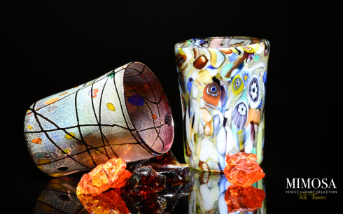 Bicchieri con Murrine